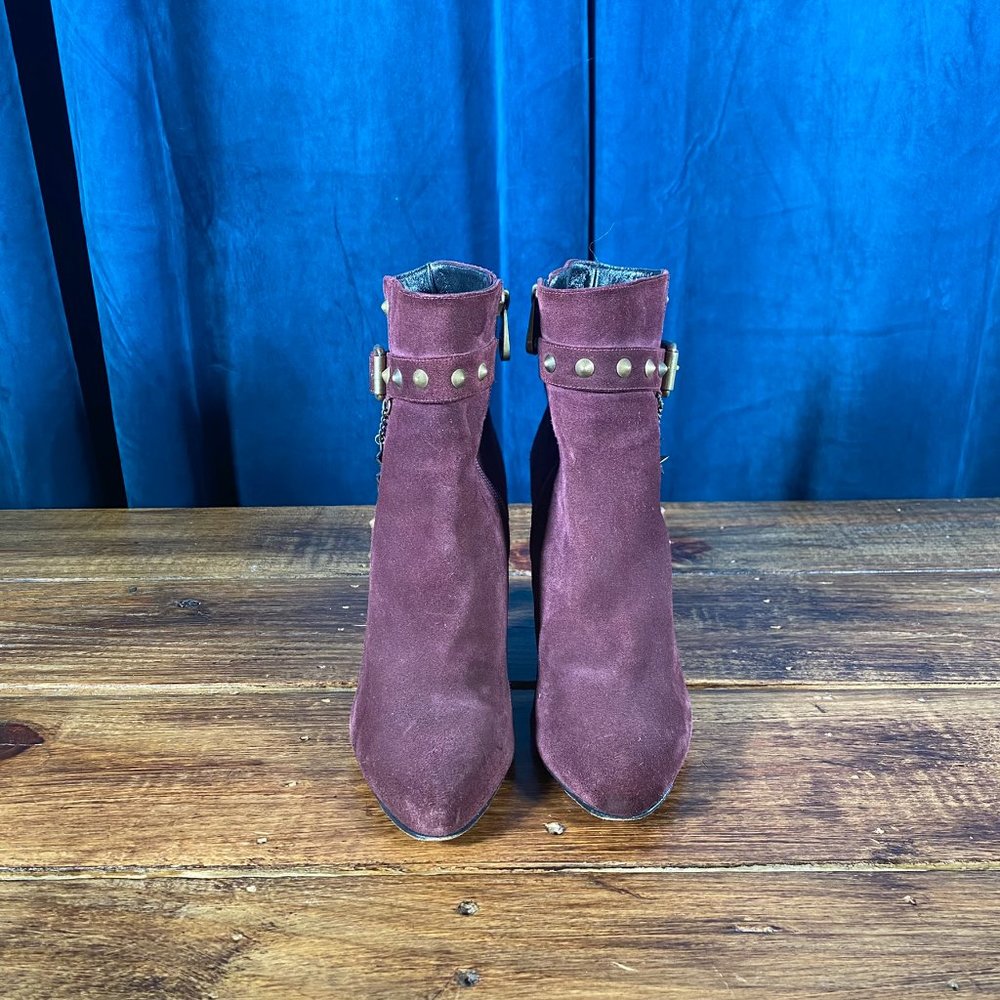 Marc Jacobs Studded Suede Booties w/ Stars - Picture 2 of 13